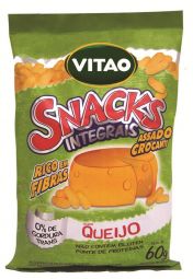 Snacks Integrais sabor Queijo