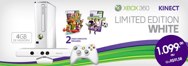 X-Box 360 Limited Edition White - Fnac