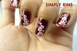 Inspiração: Nail Arts - Flores