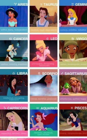 As Princesas Como Você Nunca Viu - Horoscópo - imagem 14