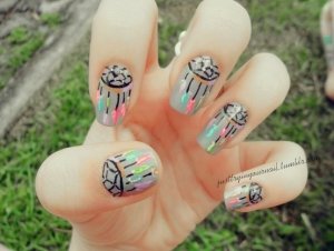 Inspiração: Art Nails- Dream Catcher