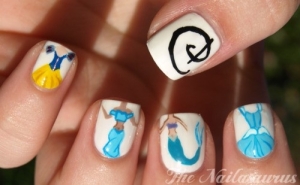 Inspiração: Art Nails - Princesas