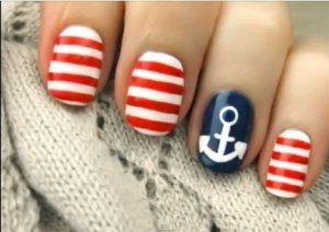 Art Nails: Navy