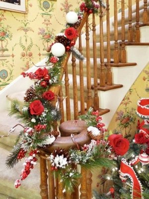 Decoração de Natal: Escada