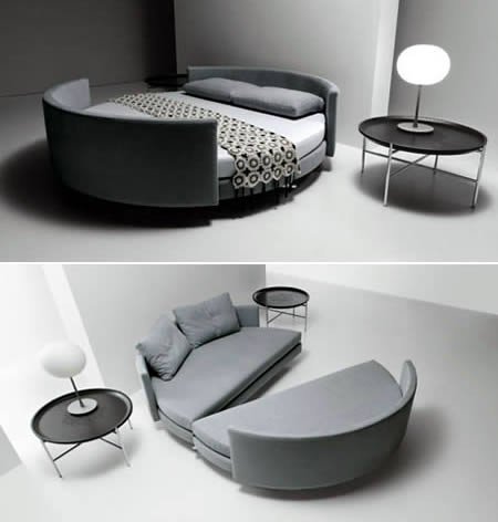 Inspiração: Sofa Cama 50 Tons de Cinza