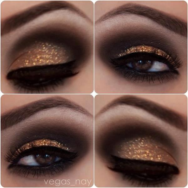 Inspiração Make: Dourado