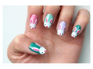 Art Nails: Coelhinhos da Pascoa ( Easter Bunny)