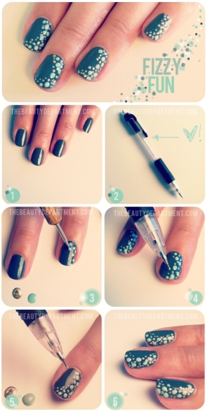 Art Nails: Efervescente Engraçado