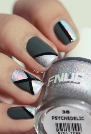 Art Nails: Futurista + Geometrico
