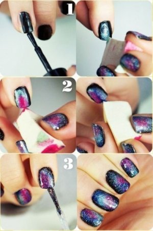 Art Nails: Galaxy Nails