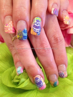 Art Nails: Pascoa + Ovos + Snoop