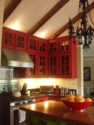 Decoração: Cozinha Vermelha Yang