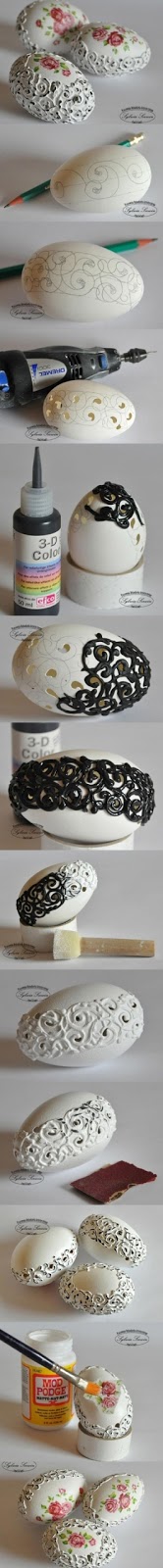 Ovos para Decoração de Pascoa