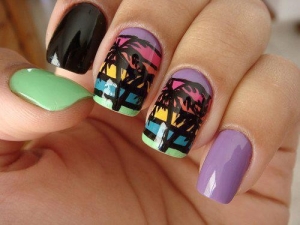 Art Nails: Coqueiros
