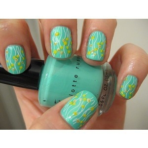 #ArtNails: #Verde #Mar #Algas