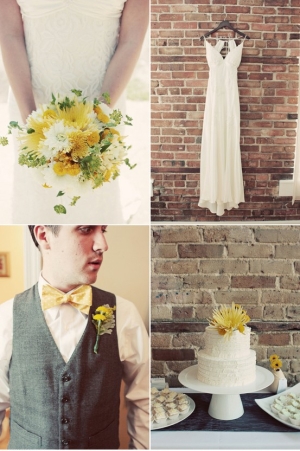 #Casamento: #Verde e #Amarelo