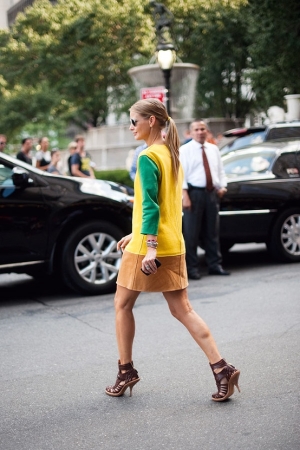 #ItGirl: #Balada #Vestido #Geometrico #Verde e #Amarelo