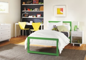 #Quarto: #Verde #Amarelo #Futurista