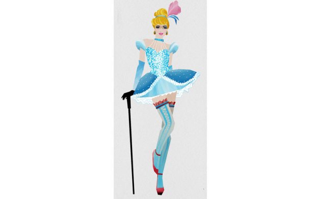 #As #Princesas #Disney #Como #Você #Nunca #Viu : #Bailarinas #Burlescas #sexy - imagem 3