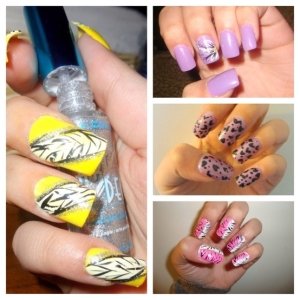 #ArtNails #Abstrato #Carimbos