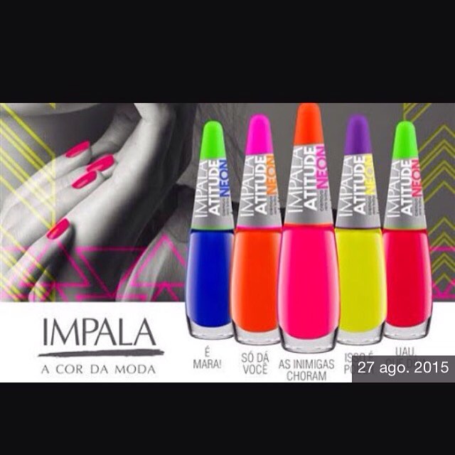 Atitude Neon- Lançamento Impala Beauty Fair