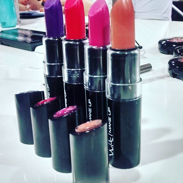 Lançamentos de Maquiagem Vult durante a Beauty Fair.