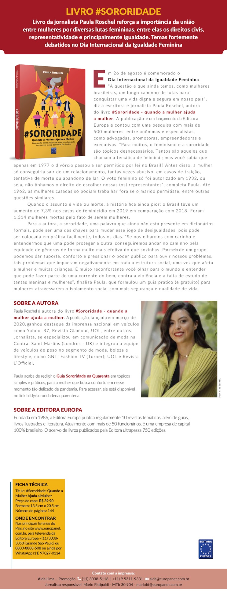 LIVRO #Sororidade