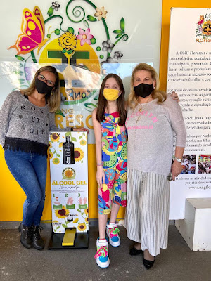 Nogueira Brinquedos beneficia ONGs e Instituições com doações de Totem para álcool gel