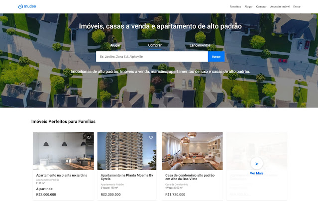 Startup Mudee lança-se como primeira proptech brasileira para o mercado imobiliário de luxo