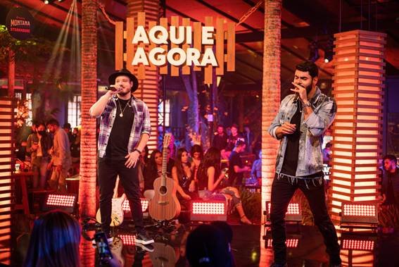Israel e Rodolffo gravam DVD ‘Aqui e Agora’ em São Paulo