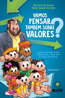 Cortella e Mauricio de Sousa juntos nesta sexta-feira na Bienal Virtual do Livro