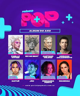 Liderado por Anitta, Luísa Sonza e Manu Gavassi Prêmio POP Mais 2020 inicia votações - imagem 6