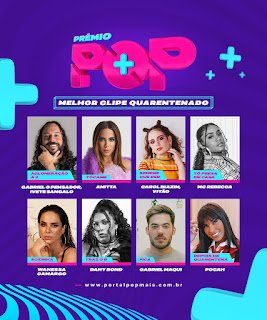 Liderado por Anitta, Luísa Sonza e Manu Gavassi Prêmio POP Mais 2020 inicia votações - imagem 13