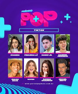 Liderado por Anitta, Luísa Sonza e Manu Gavassi Prêmio POP Mais 2020 inicia votações - imagem 16