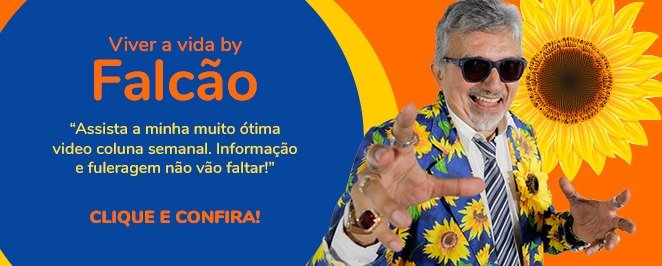 Cantor e humorista Falcão lança vídeo-coluna semanal no portal Viver a Vida