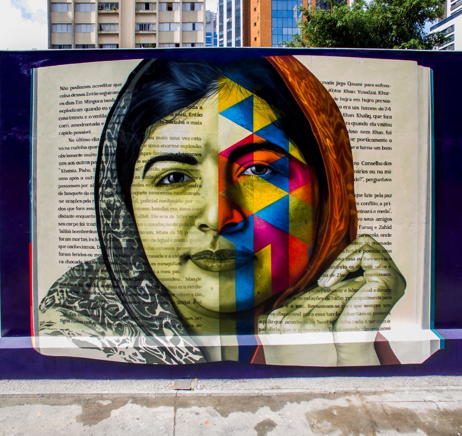 Eduardo Kobra destaca a importância dos livros em mural na cidade de Sorocaba - Novo release - imagem 5