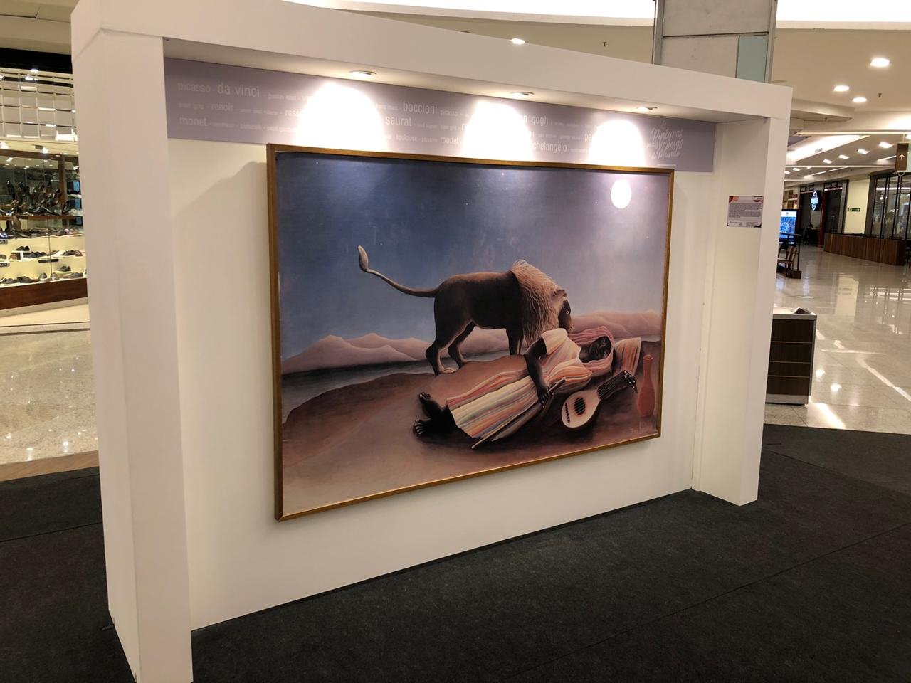 Exposição "Pinturas mais valiosas do mundo" chega ao Shopping ABC - imagem 3