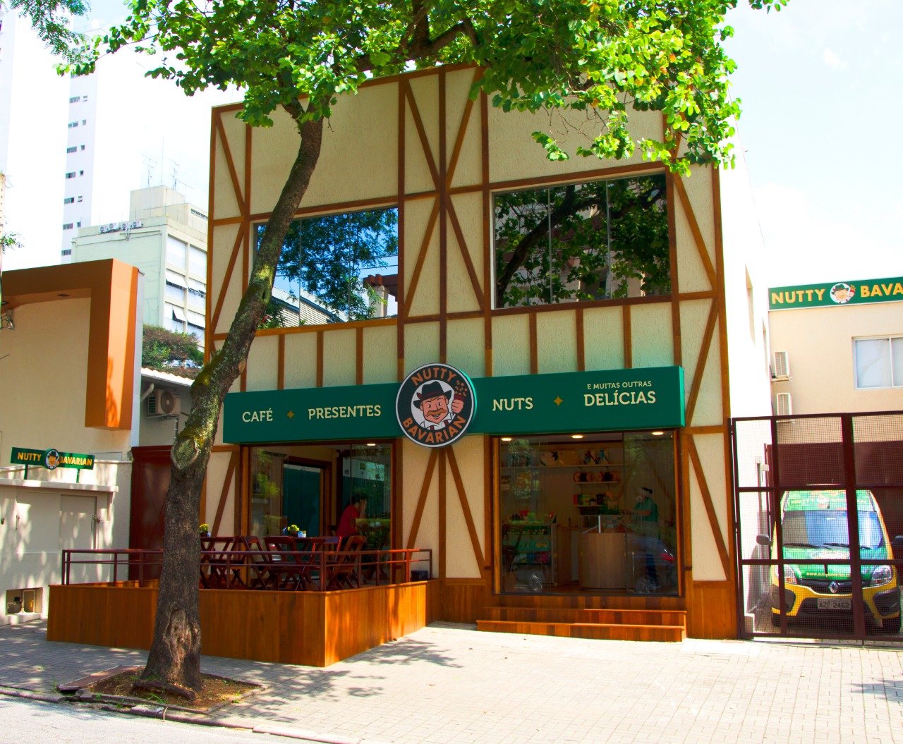 Nutty Bavarian inaugura sua primeira loja de rua