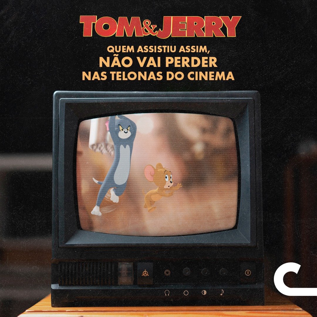 "Tom & Jerry - O Filme" estreia no Cinemark Central Plaza Shopping