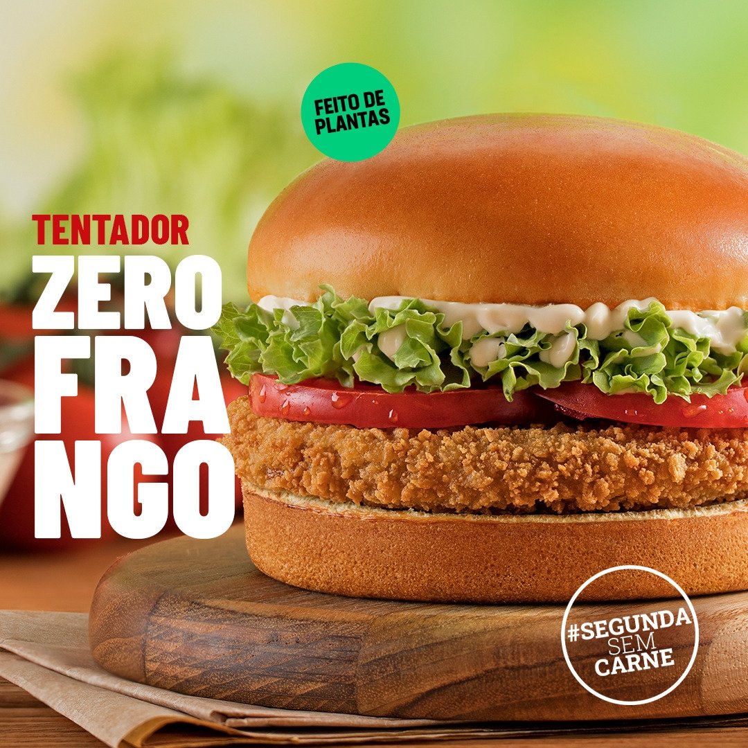 Bob's inova mais uma vez e lança segunda versão de hambúrguer vegetal à base de plantas