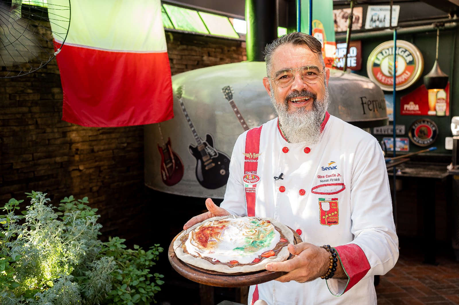 Chef Gino Contin lança pizza La Bella Páscoa com as cores da Itália - imagem 2