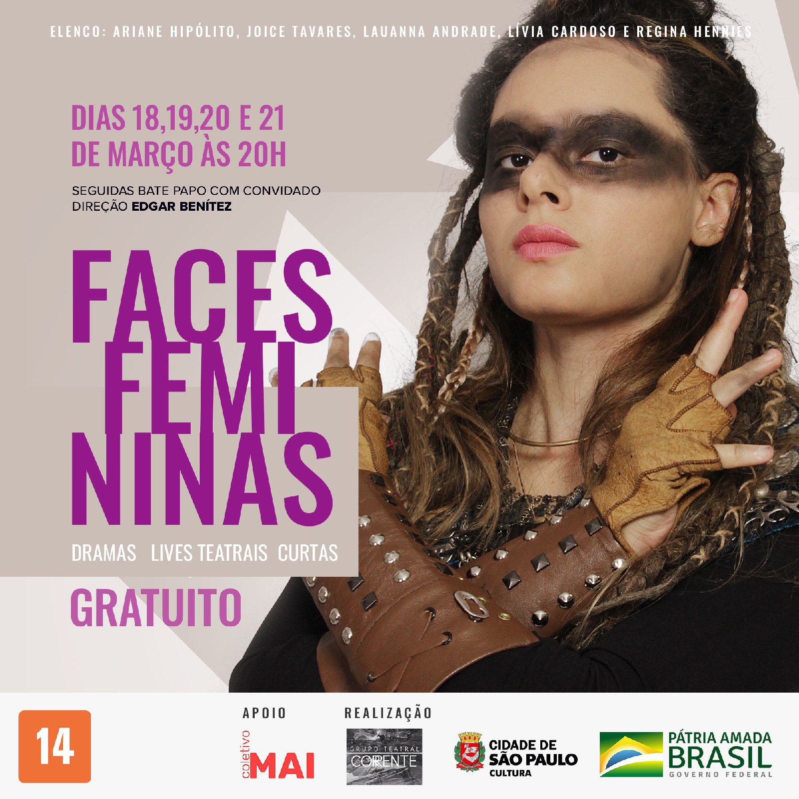 Grupo Teatral Corrente produz primeira peça em formato de live - imagem 5