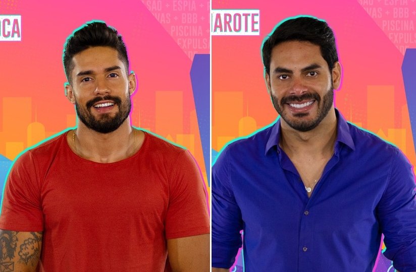 Mandíbula quadrada é tendência nos Brothers do BBB21