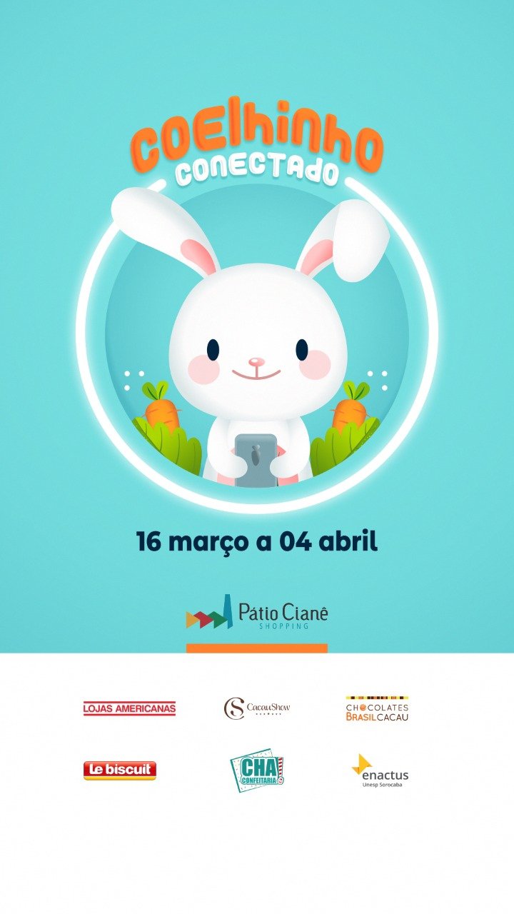 Shopping center arrecada alimentos não-perecíveis e chocolates em parceria com a ONG Turma do Bem e traz