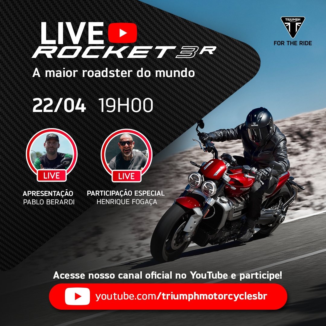 Após sucesso de vendas, Concessionárias Triumph recebem novos lotes da Rocket 3 R