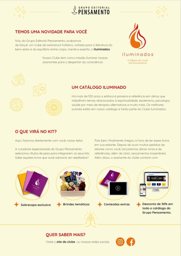Clube Iluminados: Conheça o primeiro clube de assinatura de Livros Holístico - imagem 2