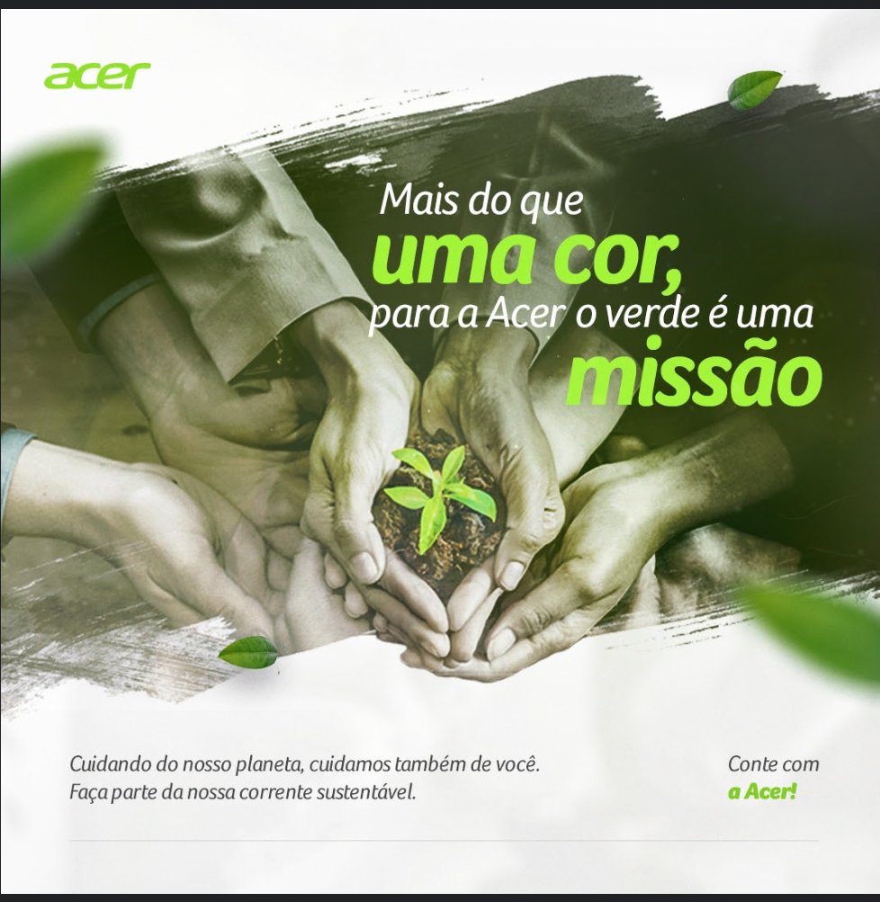 Dia Mundial da Terra: Acer reforça compromisso com o meio ambiente promovendo ações no Brasil e no mundo