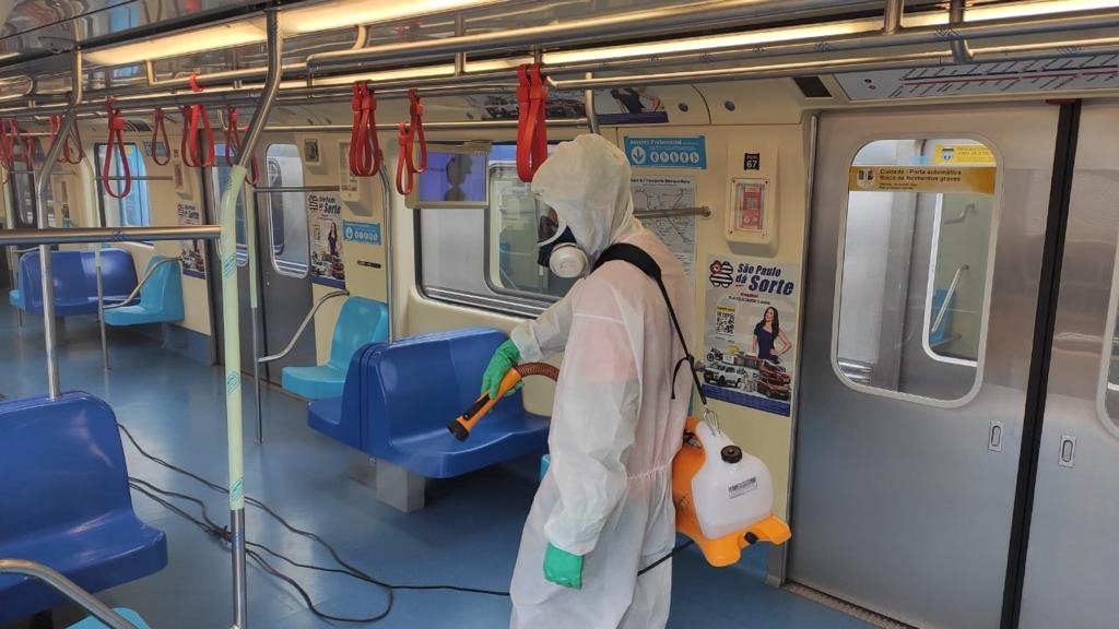Metrô implementa soluções contra Covid em trem da Linha 3-Vermelha - imagem 2