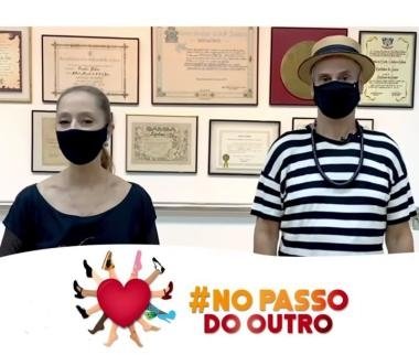 No Passo do Outro ,ação solidária na dança com Carlinhos de Jesús e Ana Botafogo movimentam o Brasil