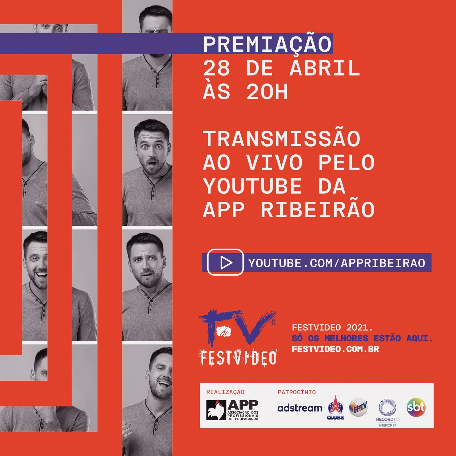 Premiação do FestVideo 2021 ocorre no próximo dia 28